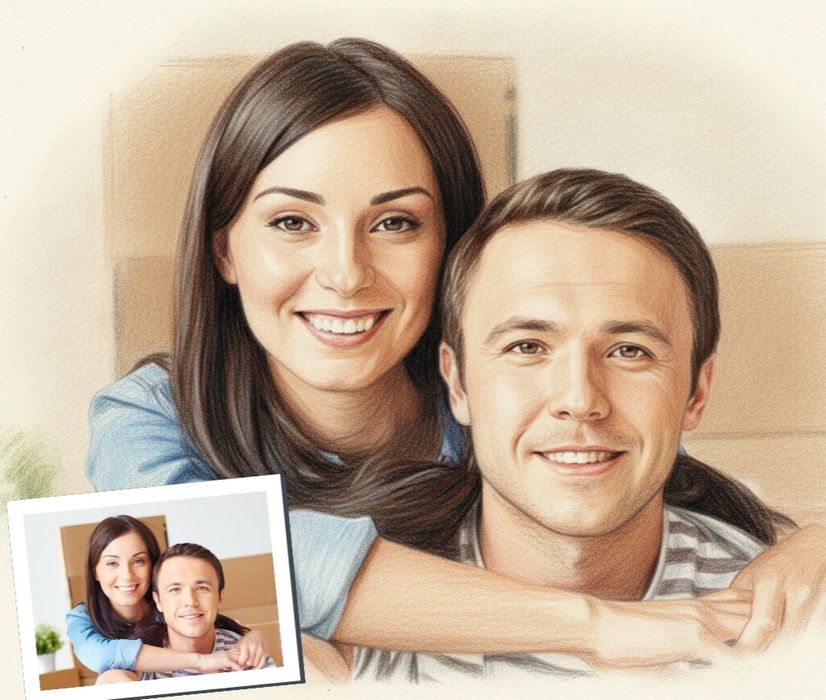 Portrety ze zdjęcia