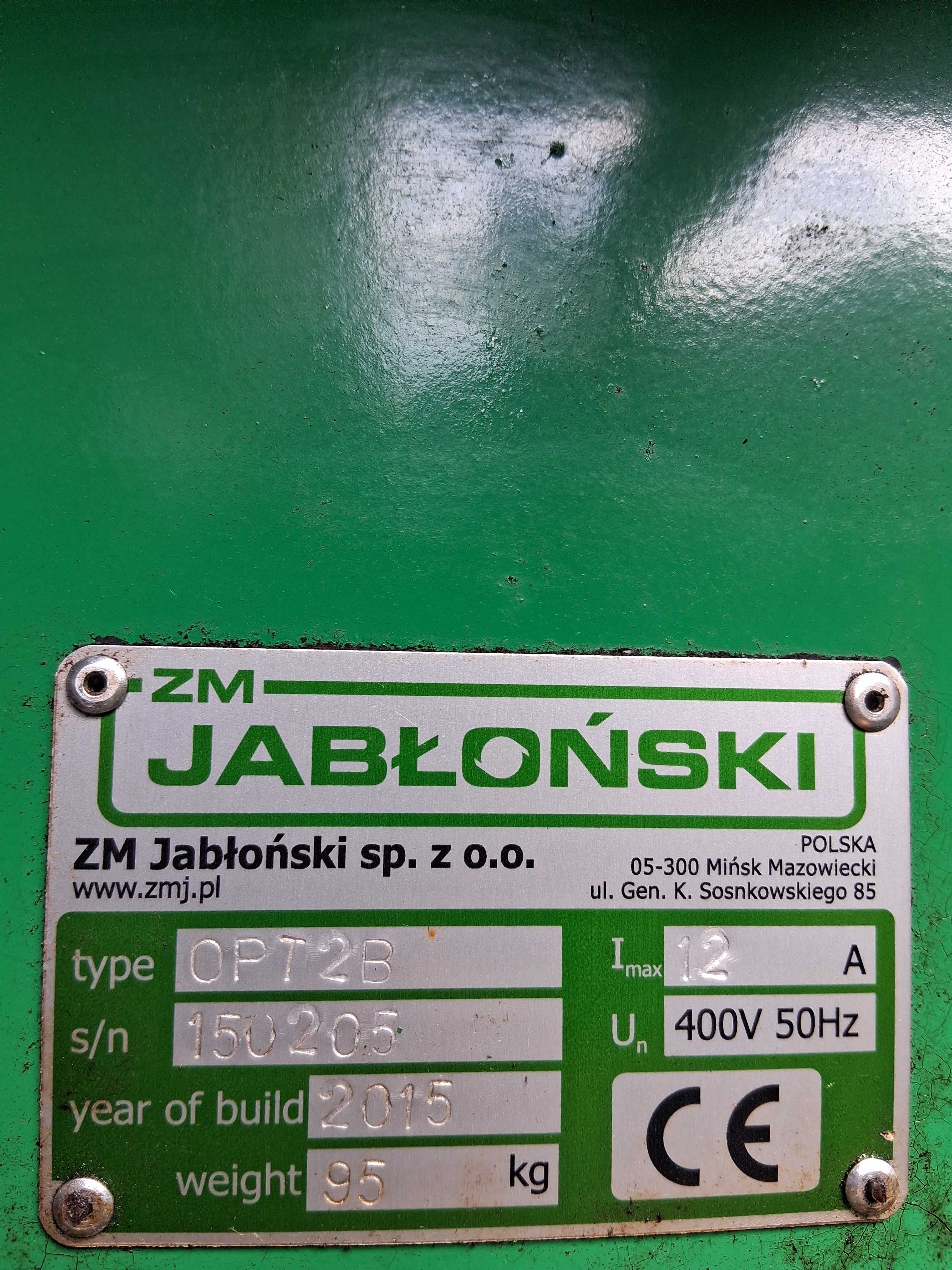 Ostrzarka Opt 2B Jabłoński, borazon ostrzałka