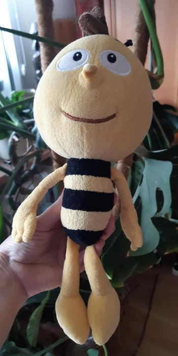 Kultowy pluszak lalka Pszczółka Maja Gucio Vintage