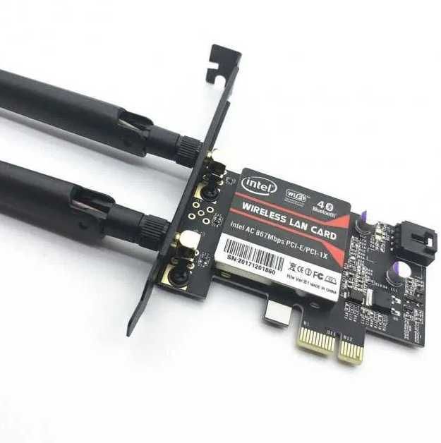 Сетевая карта Wi-Fi Intel 7265AC 2.4/5G 867Mbps Bluetooth 4.2 (Новая)