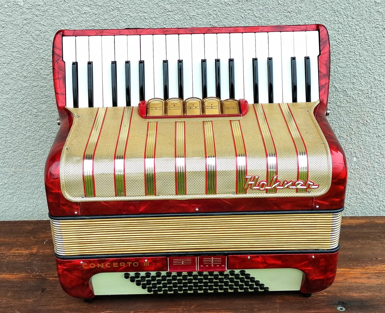 Akordeon Hohner Concerto III 72 basy - piękny stan !