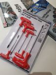 Conjunto de Chaves em T (para Torx) com furo T10 - T40 - (Com Iva)