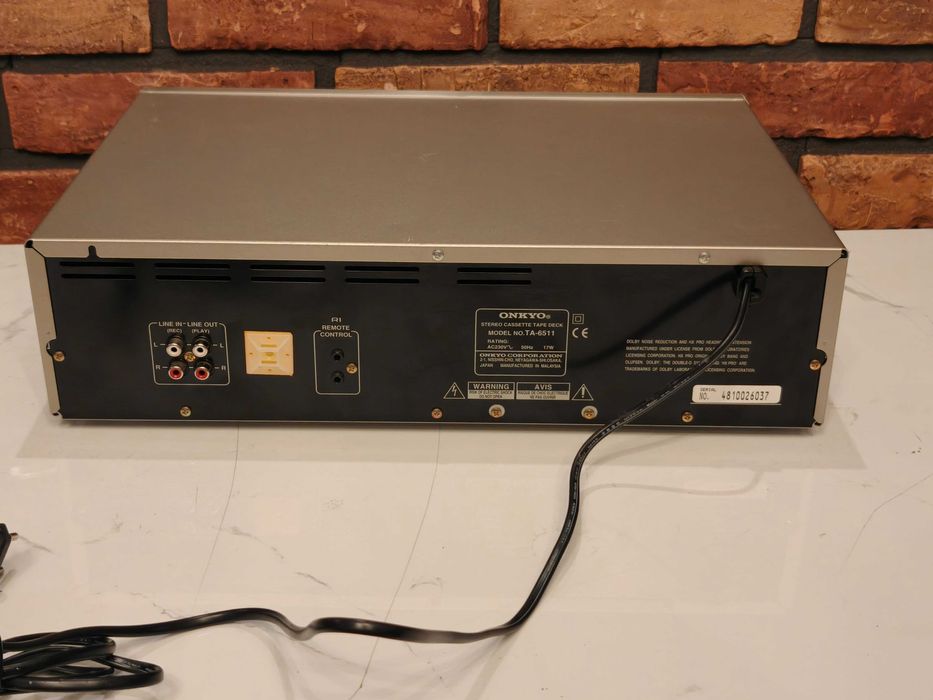 ONKYO TA-6511 ! Swietny magnetofon kasetowy ! Rzadkość
