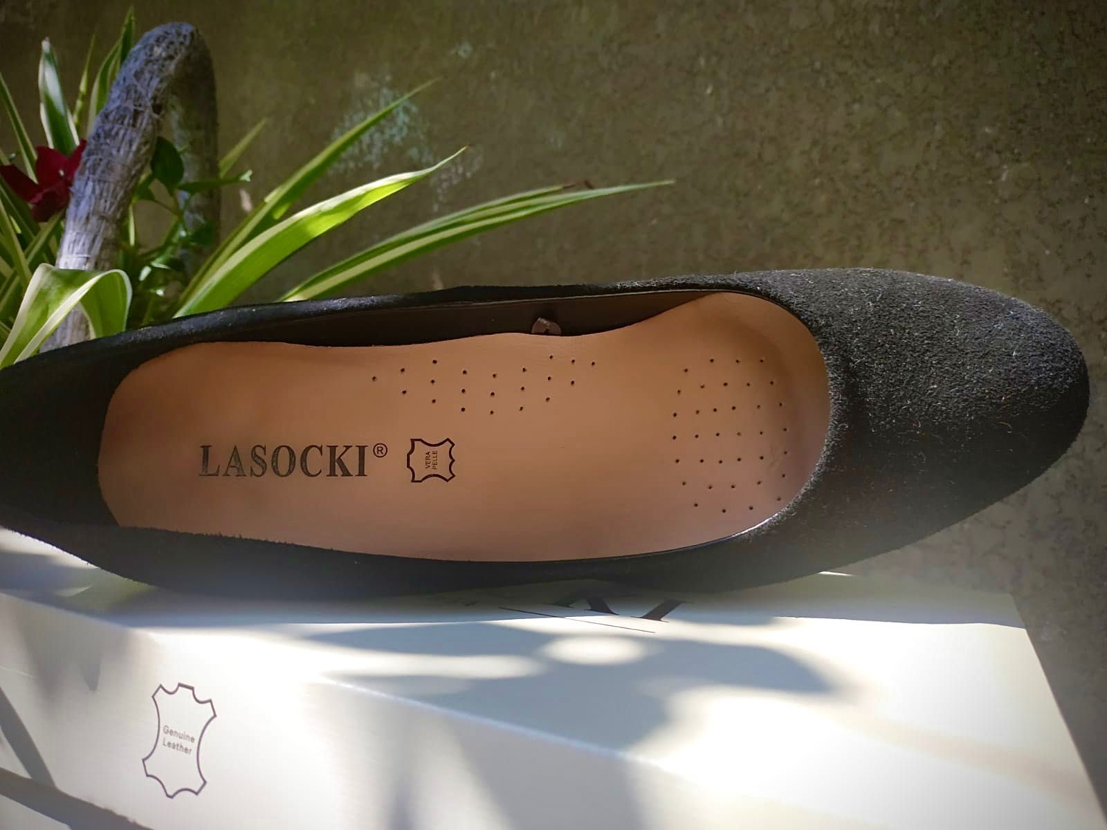 Женские замшевые туфли Lasocki