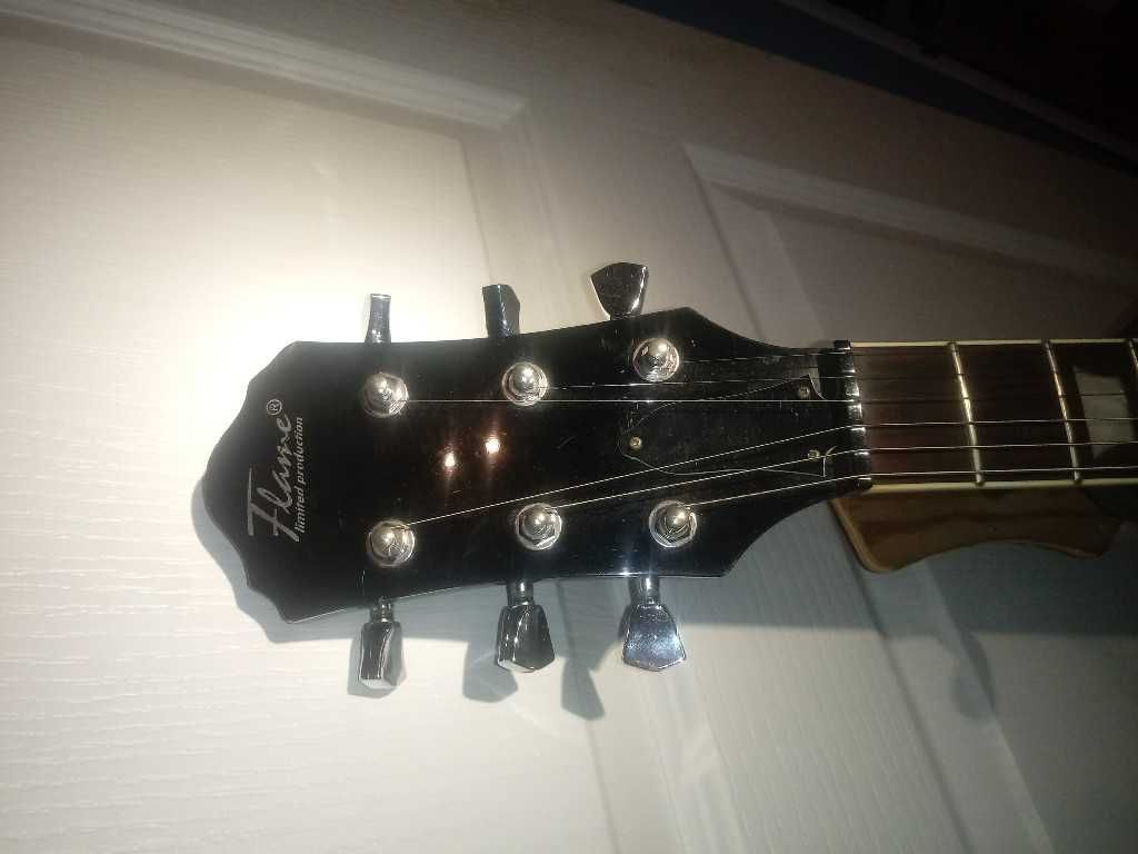 Zmieniający kolor:  Flame II Special  typ LP od Mayones 'a + Rockbag