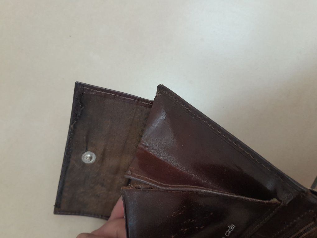 Skórzany portfel Pierre Cardin męski