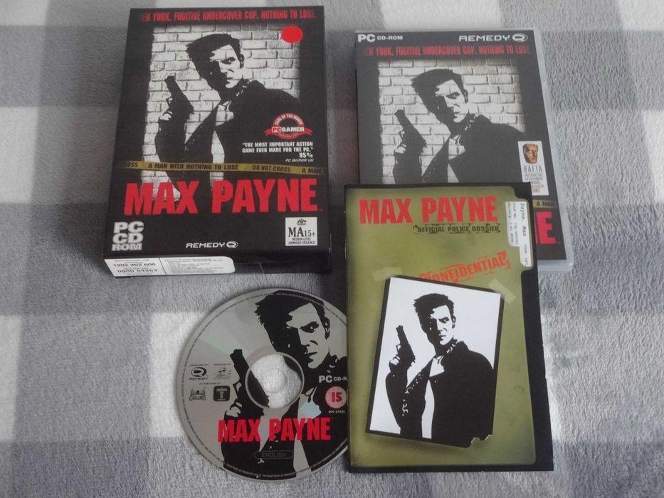 MAX PAYNE (2001) - BIG BOX Edycja Kolekcjonerska Stan 10/10