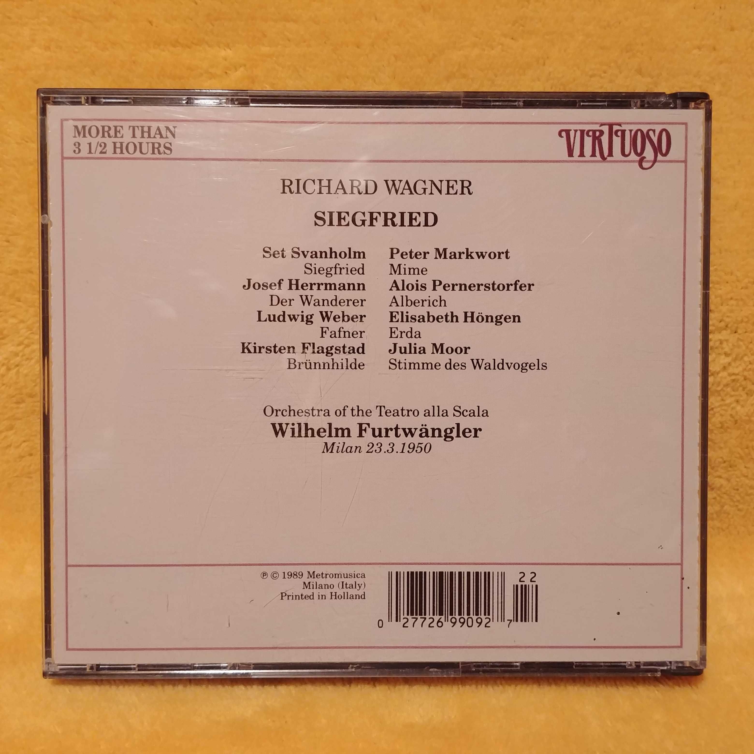 Siegfried Zygfryd - Wagner Furtwangler - La Scala live opera CD