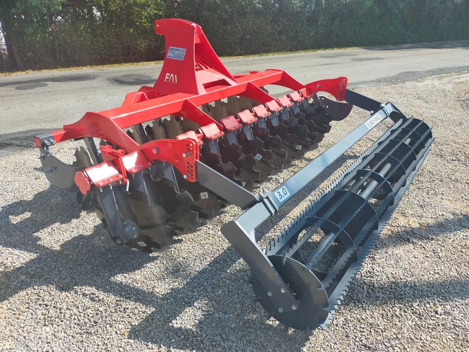 EURO-MASZ brona talerzowa bez hydropaku/talerzówka CIĘŻKA talerze 560