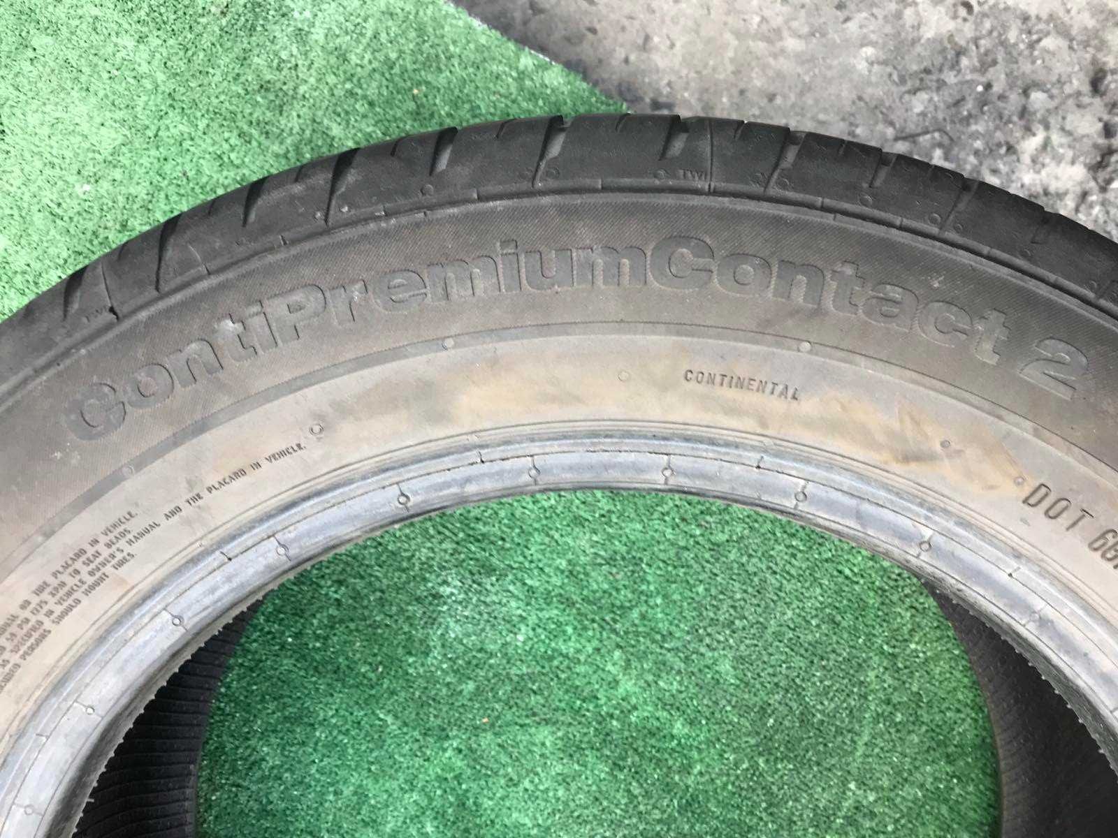 Шини Continental 195/60r15 Пара літо б/у склад Оригінал