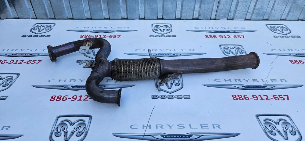 Chrysler Pacifica 2016- 3.6 V6 Układ wydechowy Tłumik Siatka Rura Łącznik tłumika Wydech Wieszak