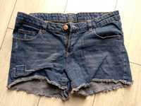 Jeansowe spodenki na lato rozmiar 40