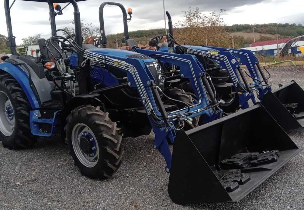 Ładowacz czołowy marki Thor ciągników do 70KM, pomiar montaż u klienta