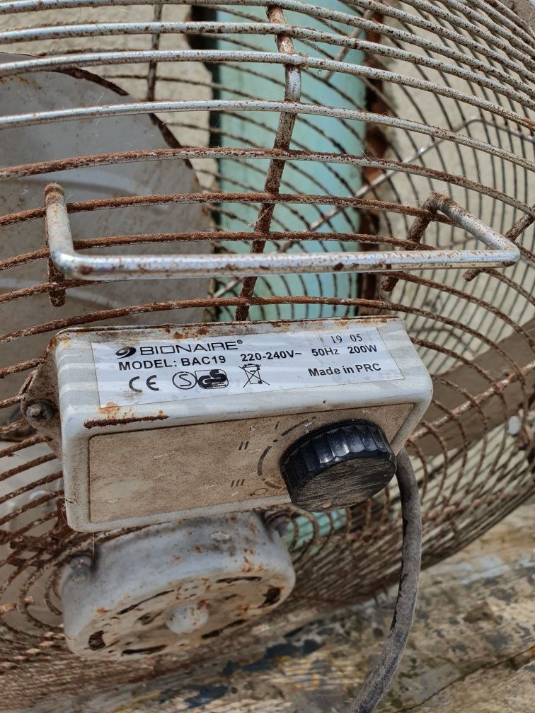 Ventoínha Bionaire Industrial 200W