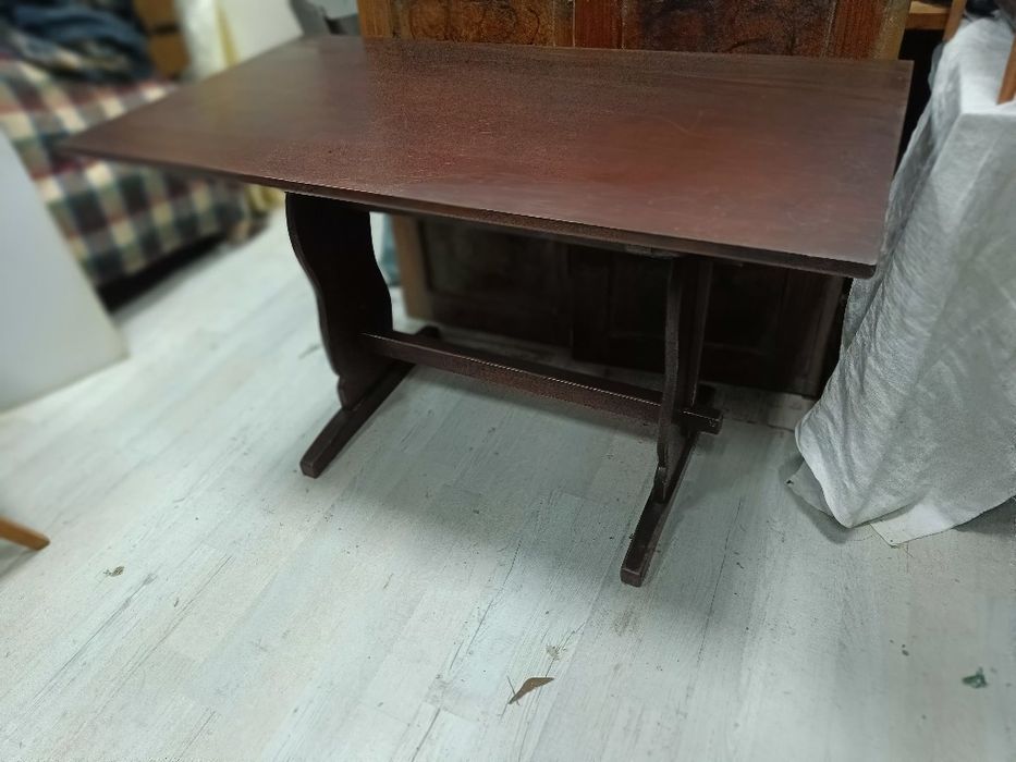 Stół cepelia meble ludowe retro PRL 120 cm