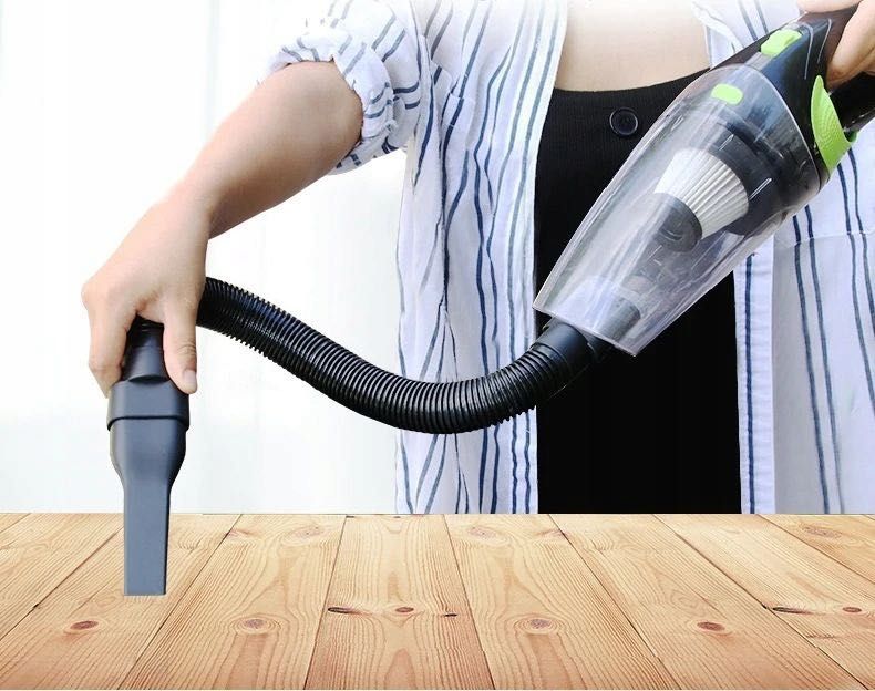 Ręczny Odkurzacz Samochodowy z Wymiennymi Końcówkami 120W