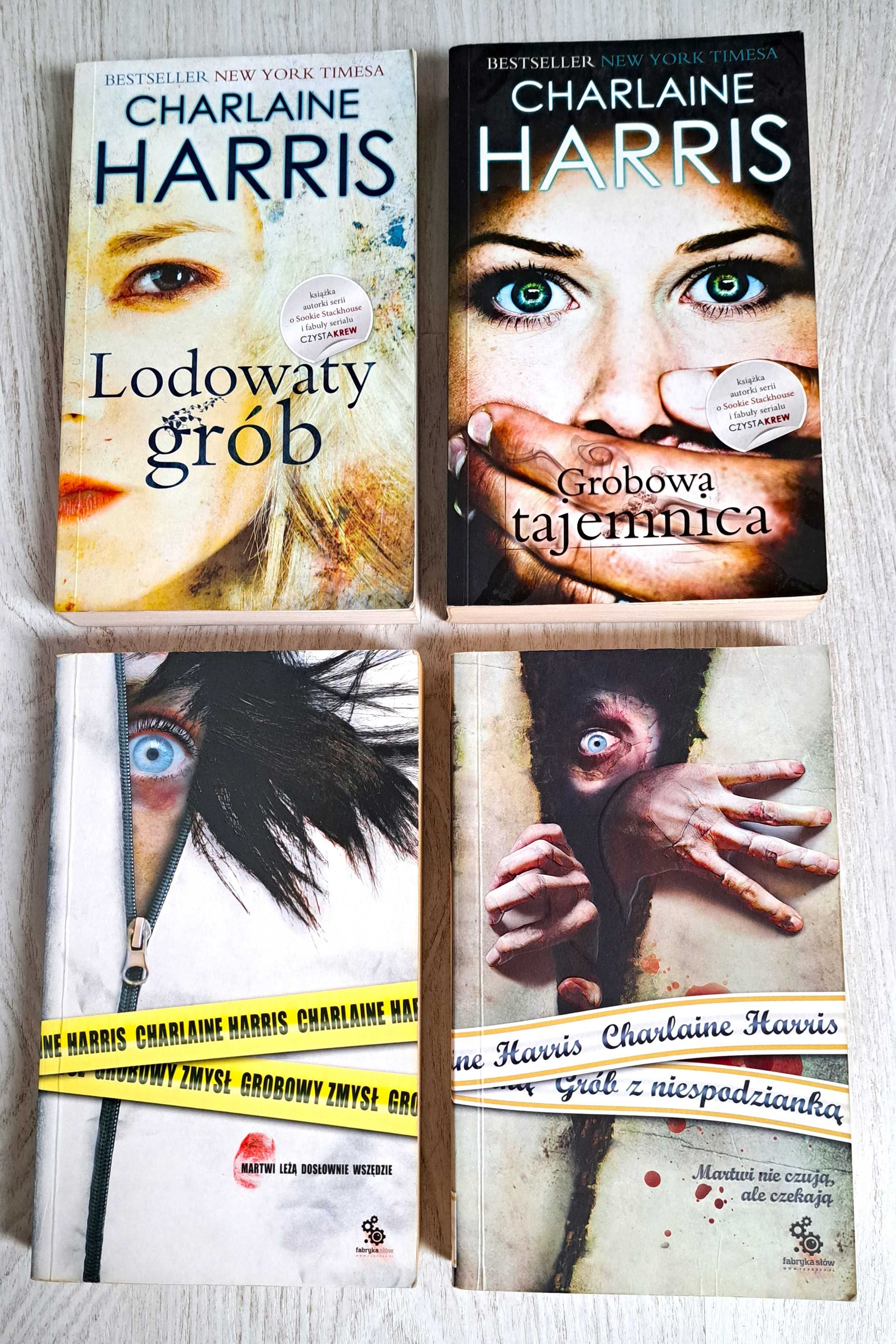 Charlaine Harris Grobowy zmysł Grób z niespodzianką Grobowa tajemnica