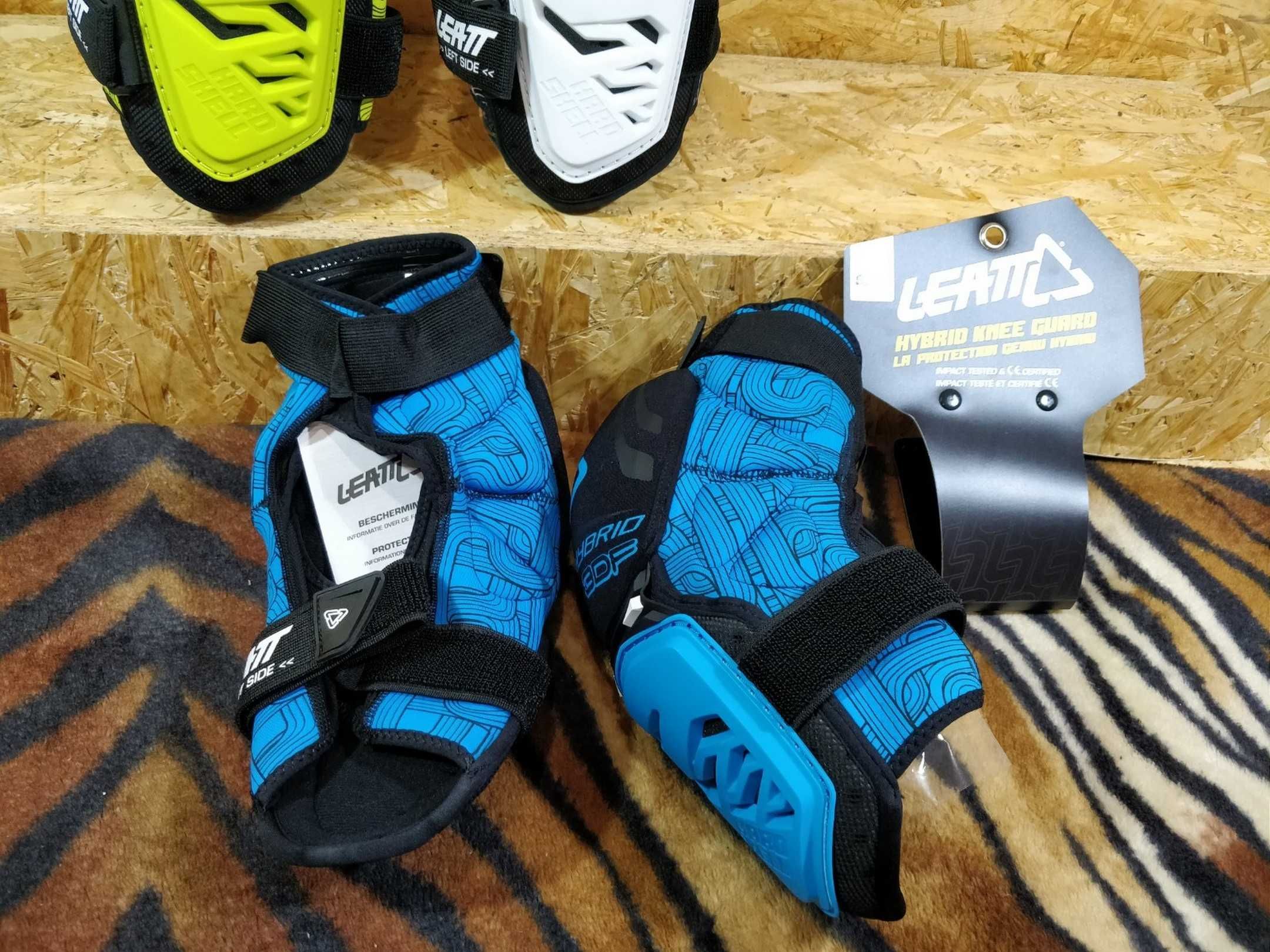 Защита колена Leatt 3DF Hybryd захист коліна S/M велозахист Нова