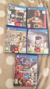 Jogos PS4 futebol