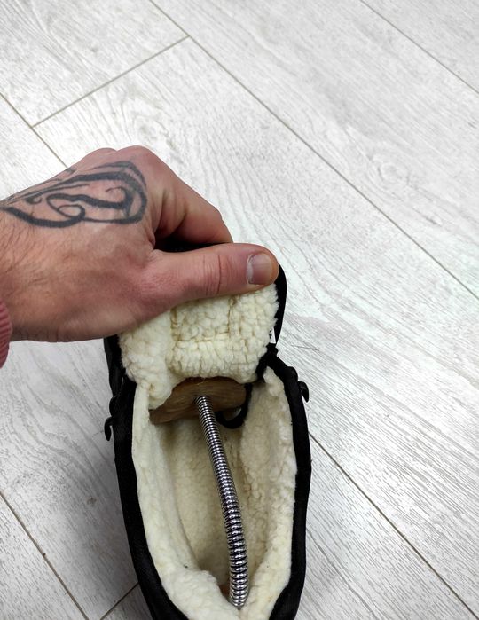 (1630) Зимові кросівки черевики New Balance 574 чорні (41-46) nb NB нб