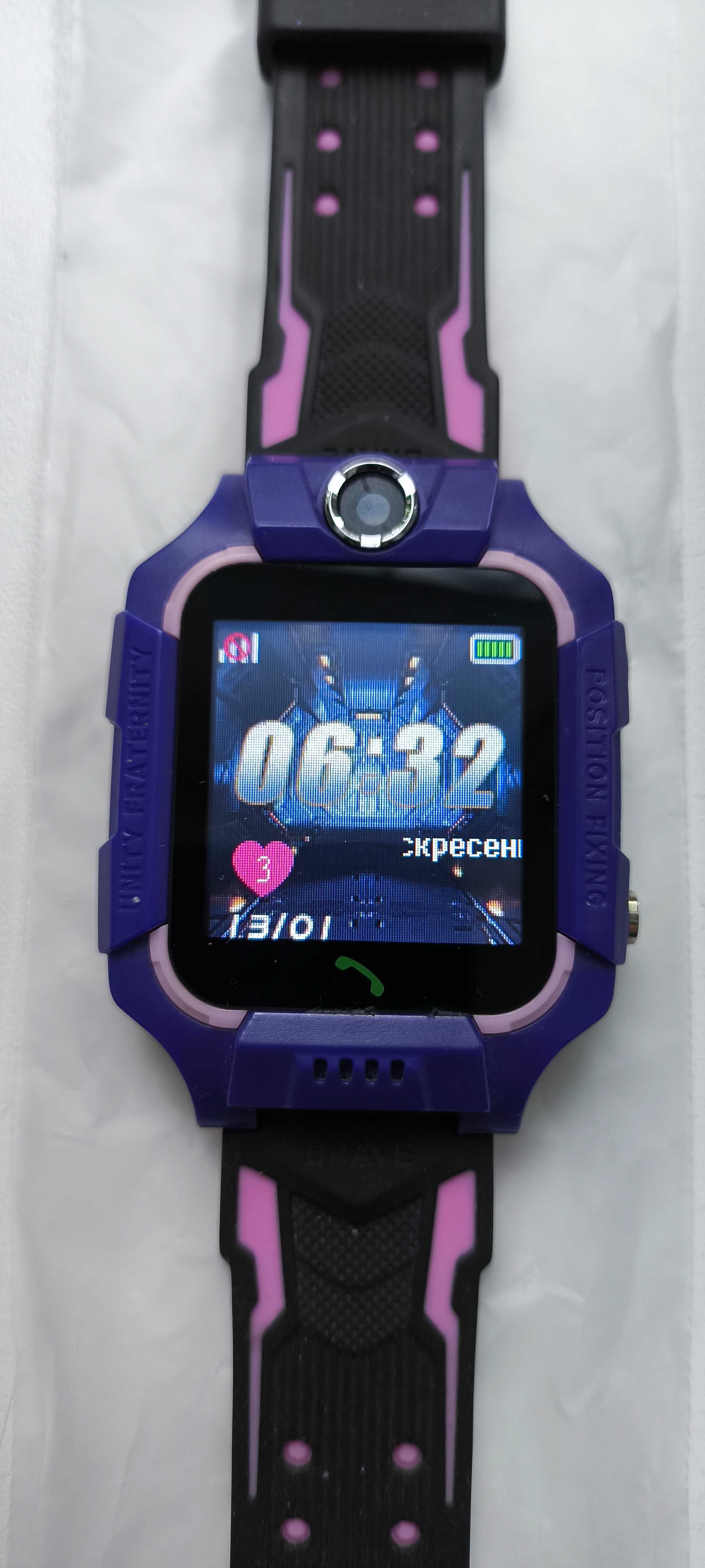 Смарт-годинник дитячий з GPS трекером