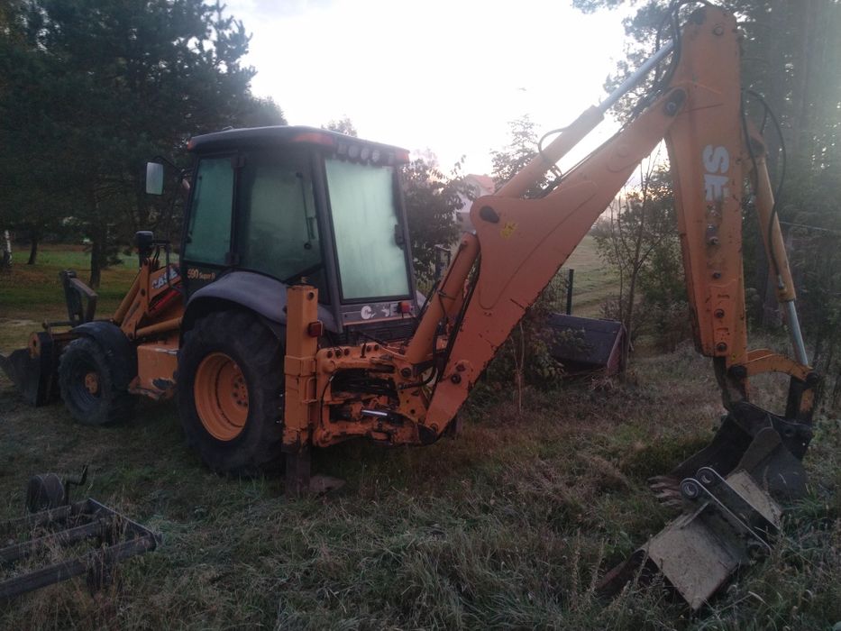 Koparko Ładowarka CASE 590