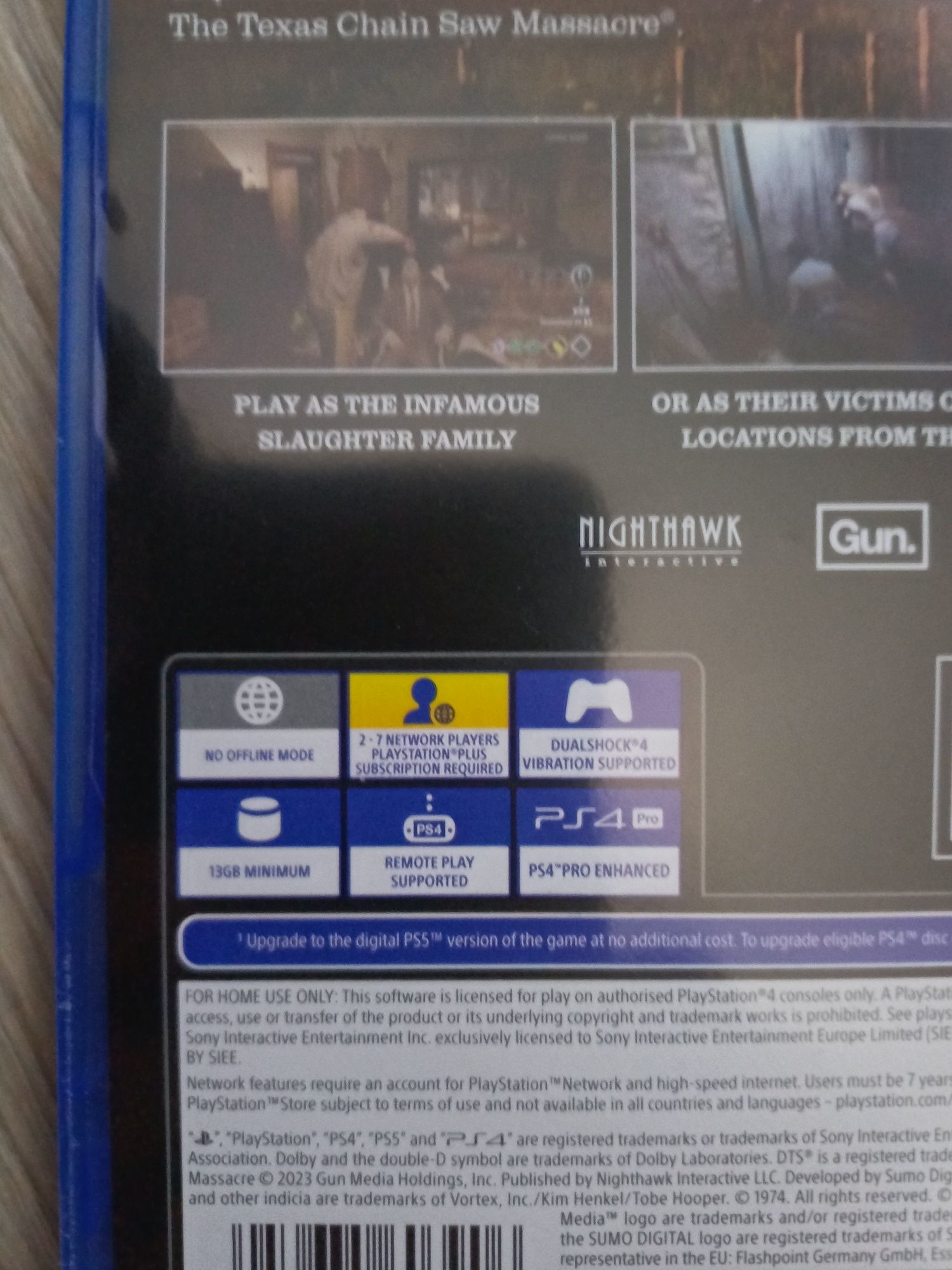 Gra ps4 Teksańska Masakra Piłą Mechaniczną