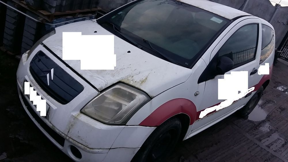 Na części Citroen C2 Silnik Skrzynia Maska Zderzak Drzwi Klapa Szyba