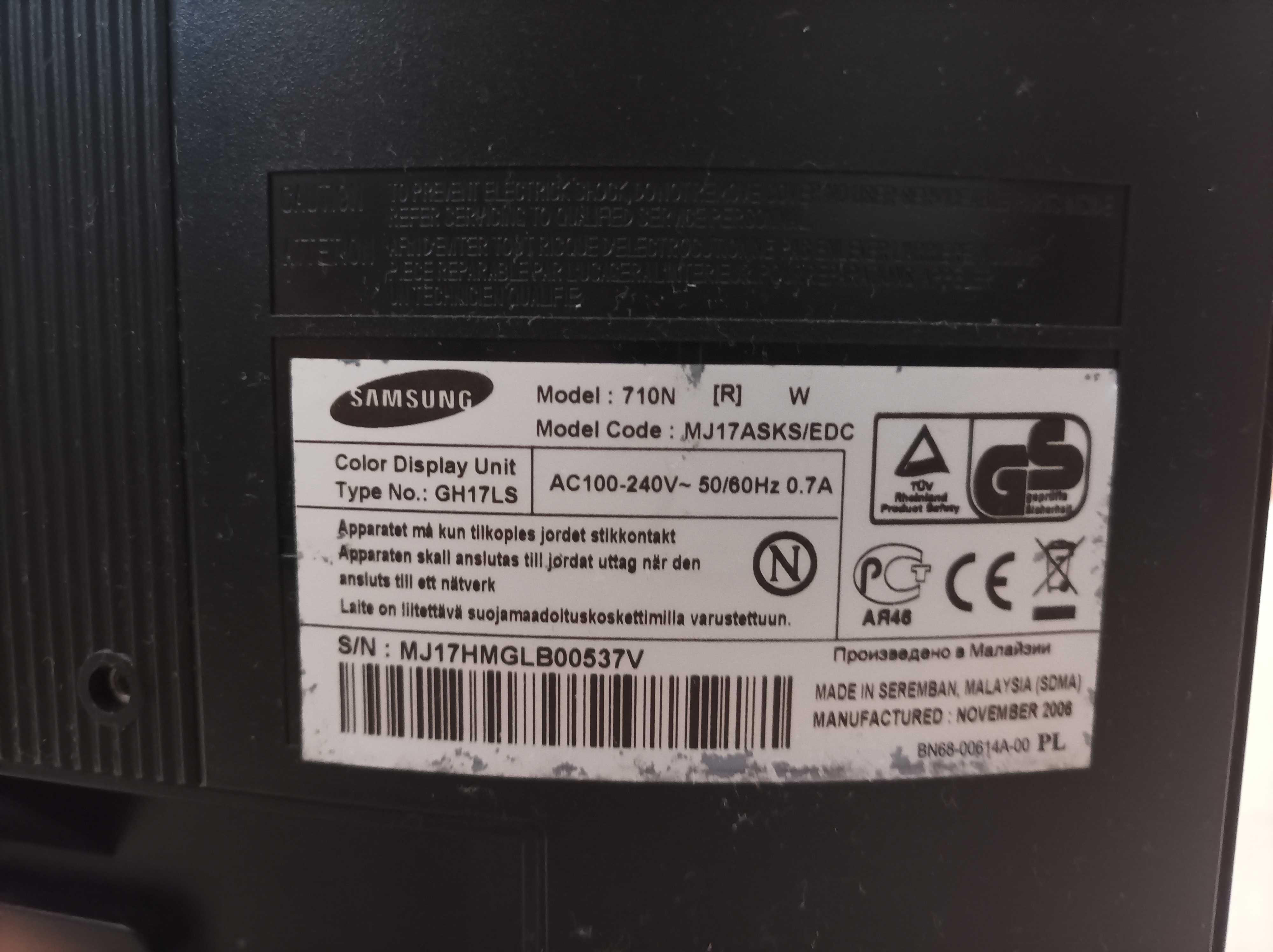 Monitor Samsung em bom estado