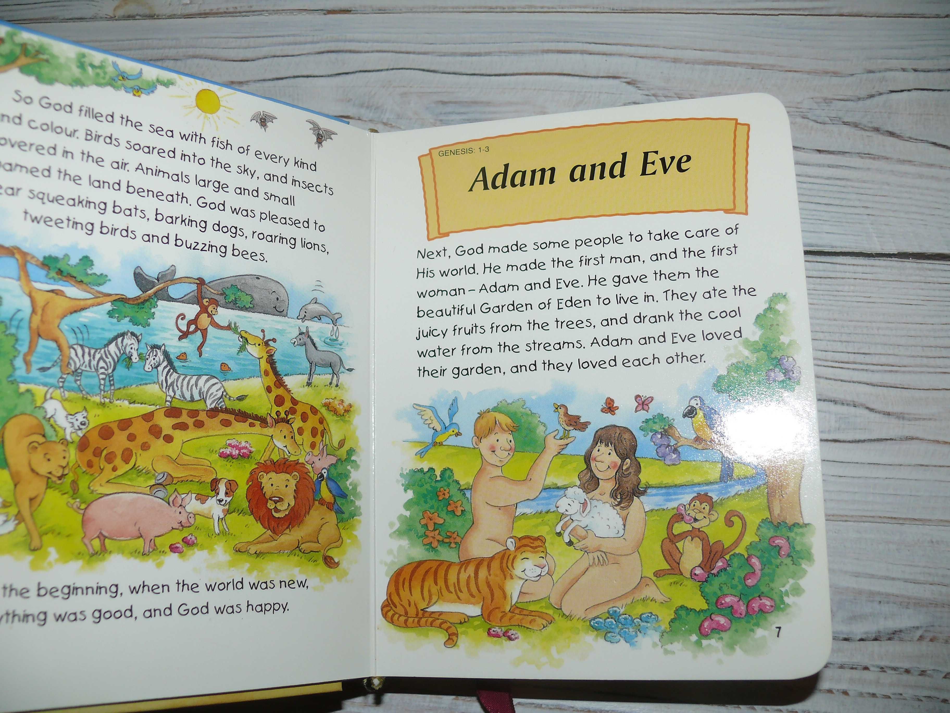 Книга Библия для детей на английском First Bible Stories 1999