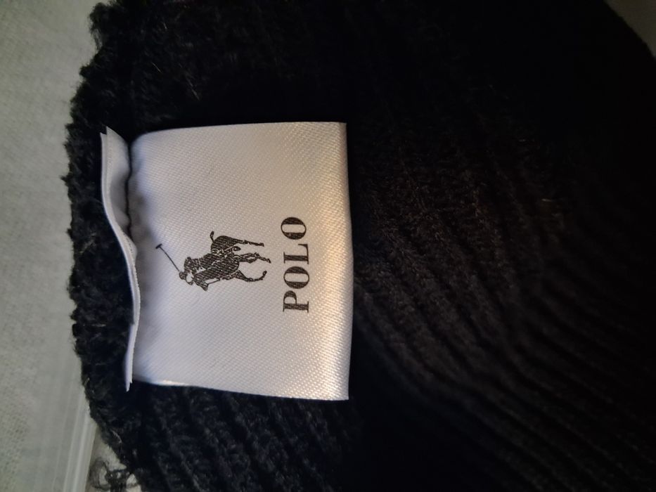 Czapka ralph lauren polo czarna