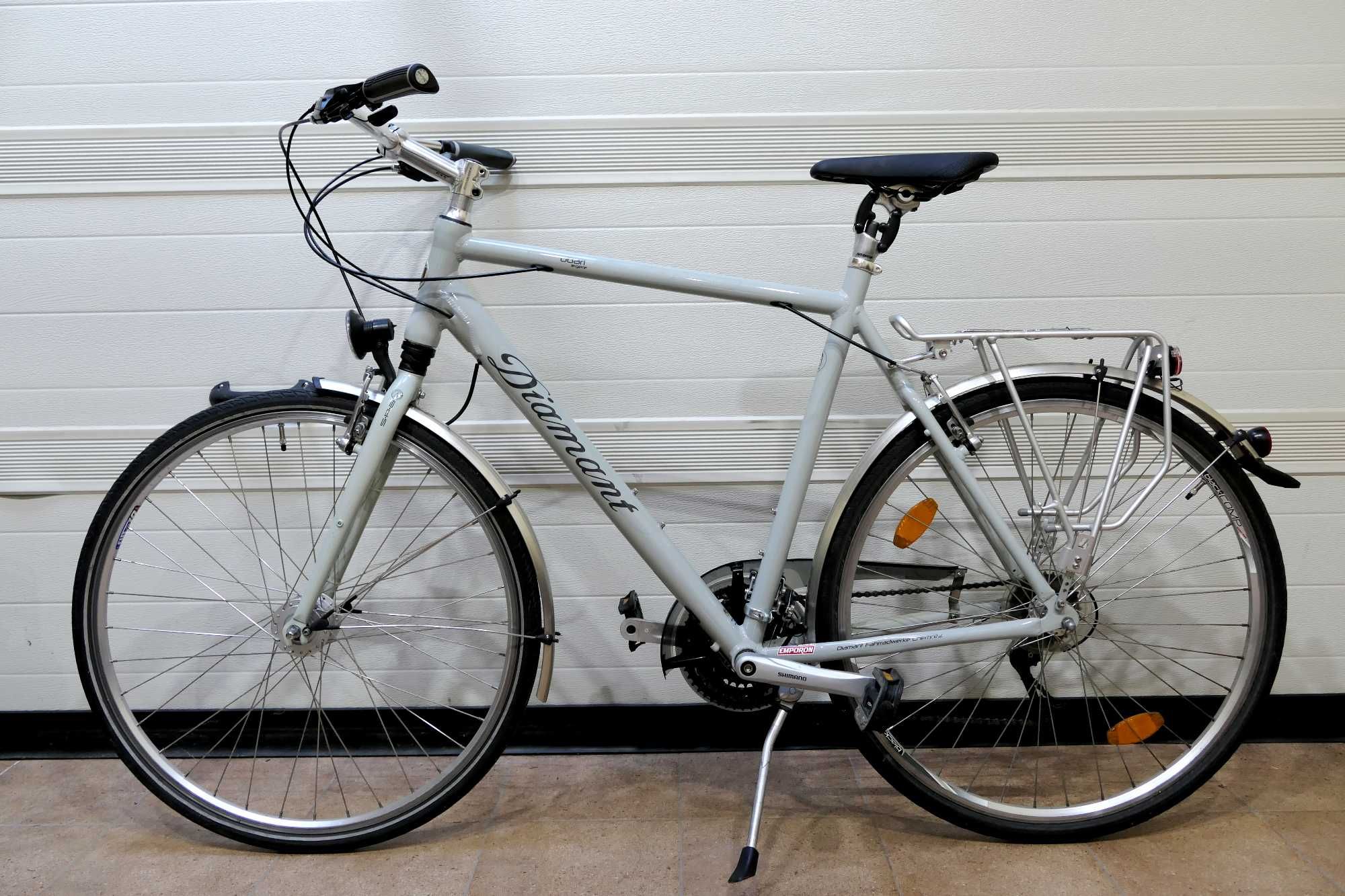 ROWER Trekkingowy DIAMANT, Shimano DEORE XT, 2 X amotryzator IDEALNY