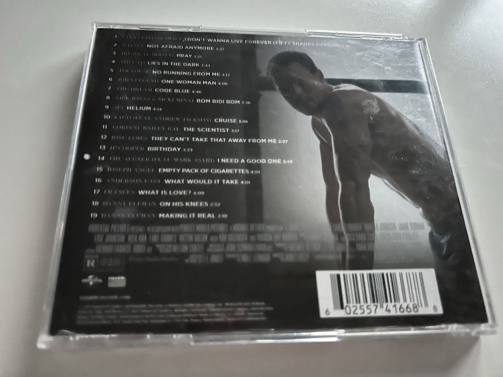 Ciemna strona Greja  50 twarzy plyty Cd muzyka do filmu 2 komplety
