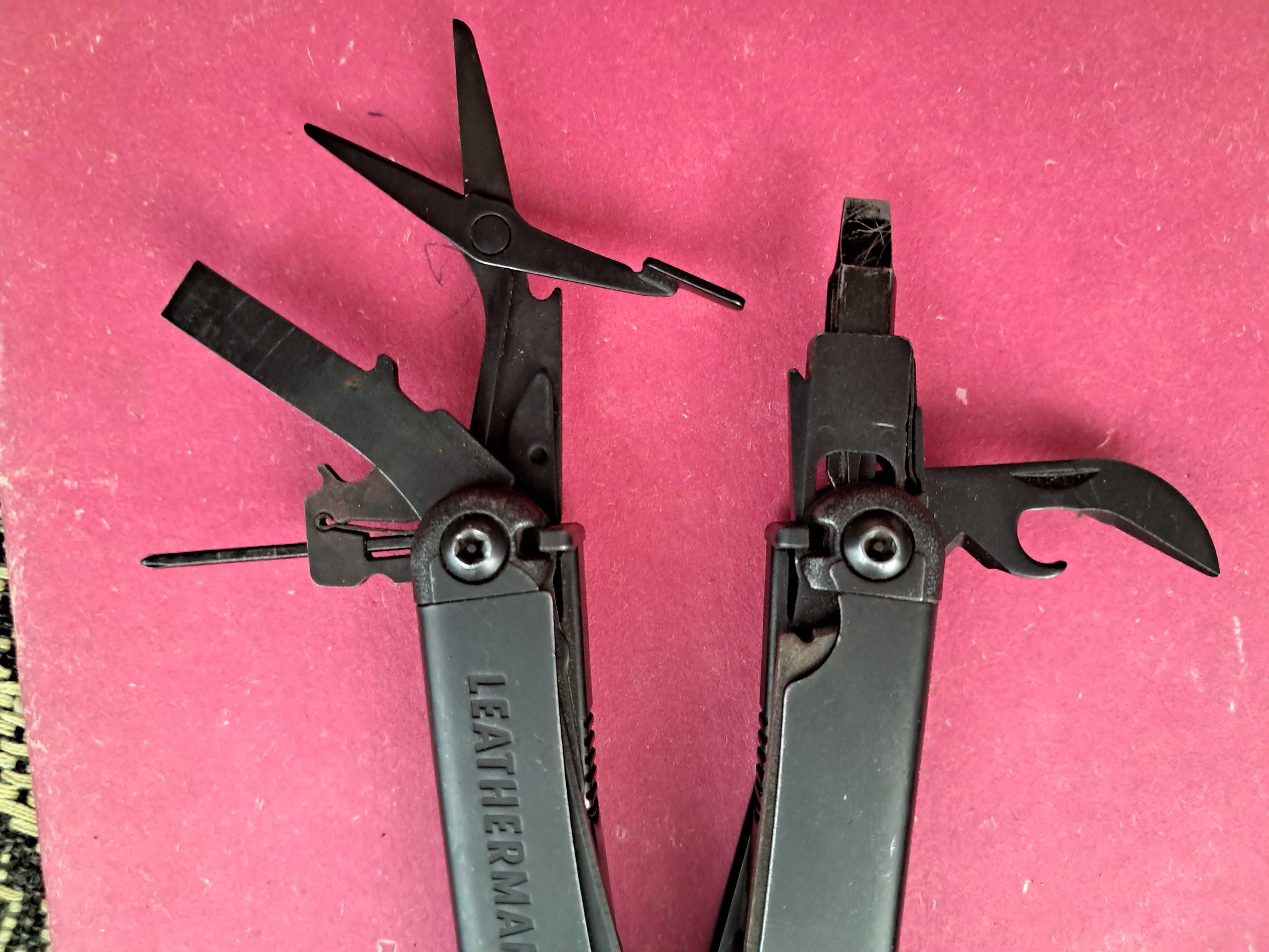 Мультитул Leatherman Wave Plus Black+нейлоновий чохол на кнопці