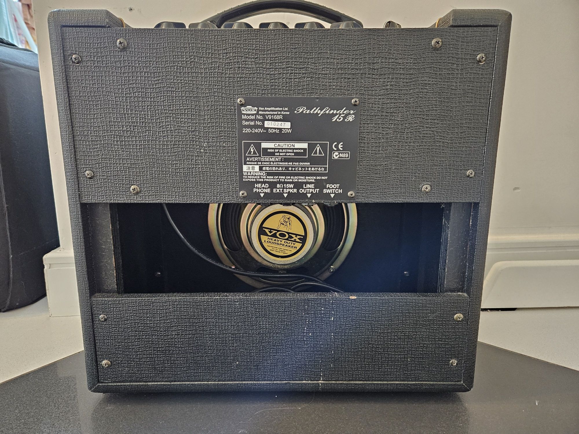 Vox pathfinder 15r