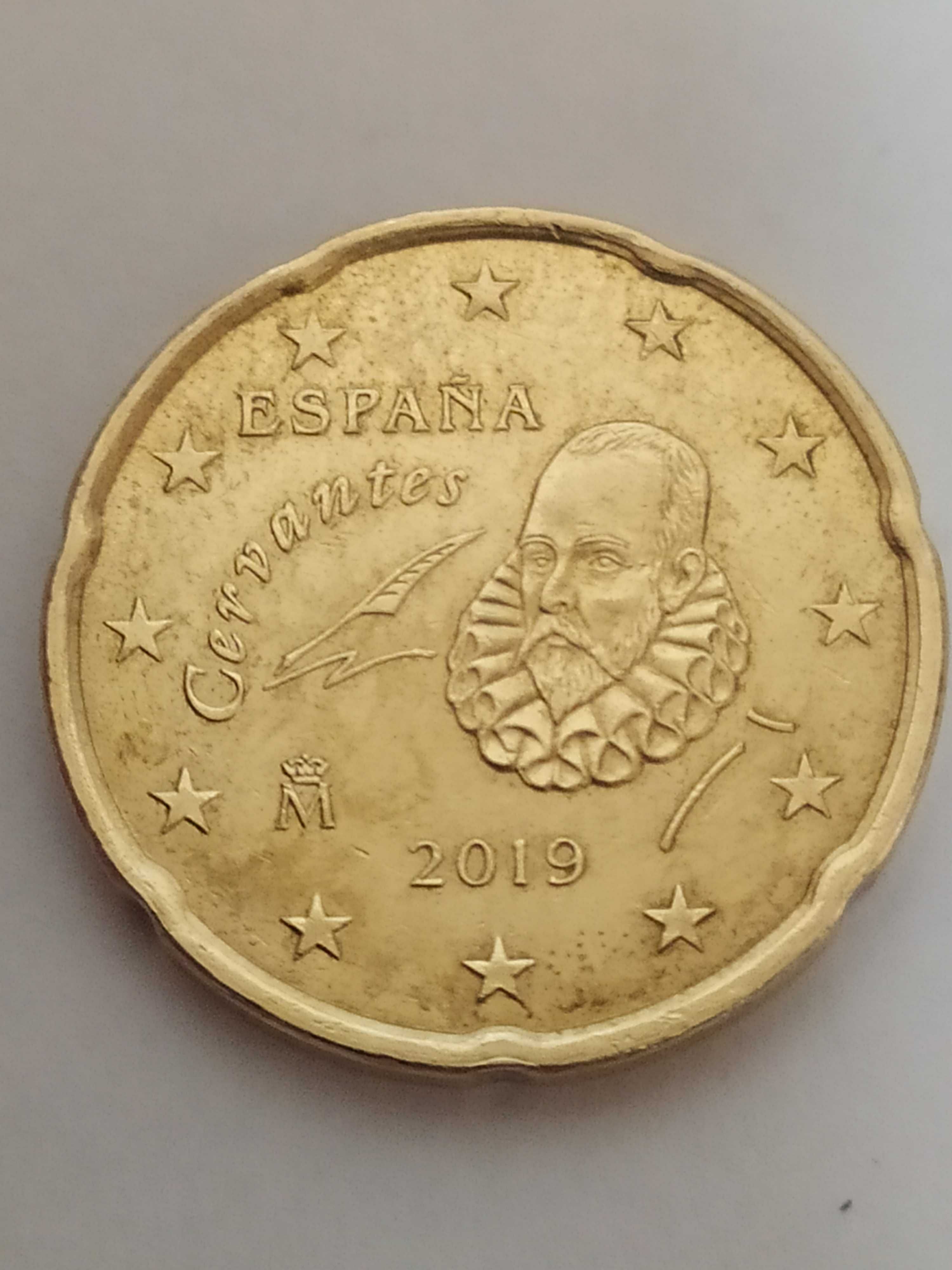 Moeda 20 Cent Espanha 2019
