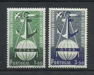 Selos portugueses – Série 3º Aniversário da OTAN, 1952 – Novos