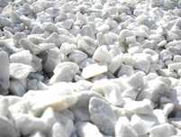 GRYS Bianco Carrara 16-21mm MARMUR WŁOSKI  1000KG dostawa cały kraj !