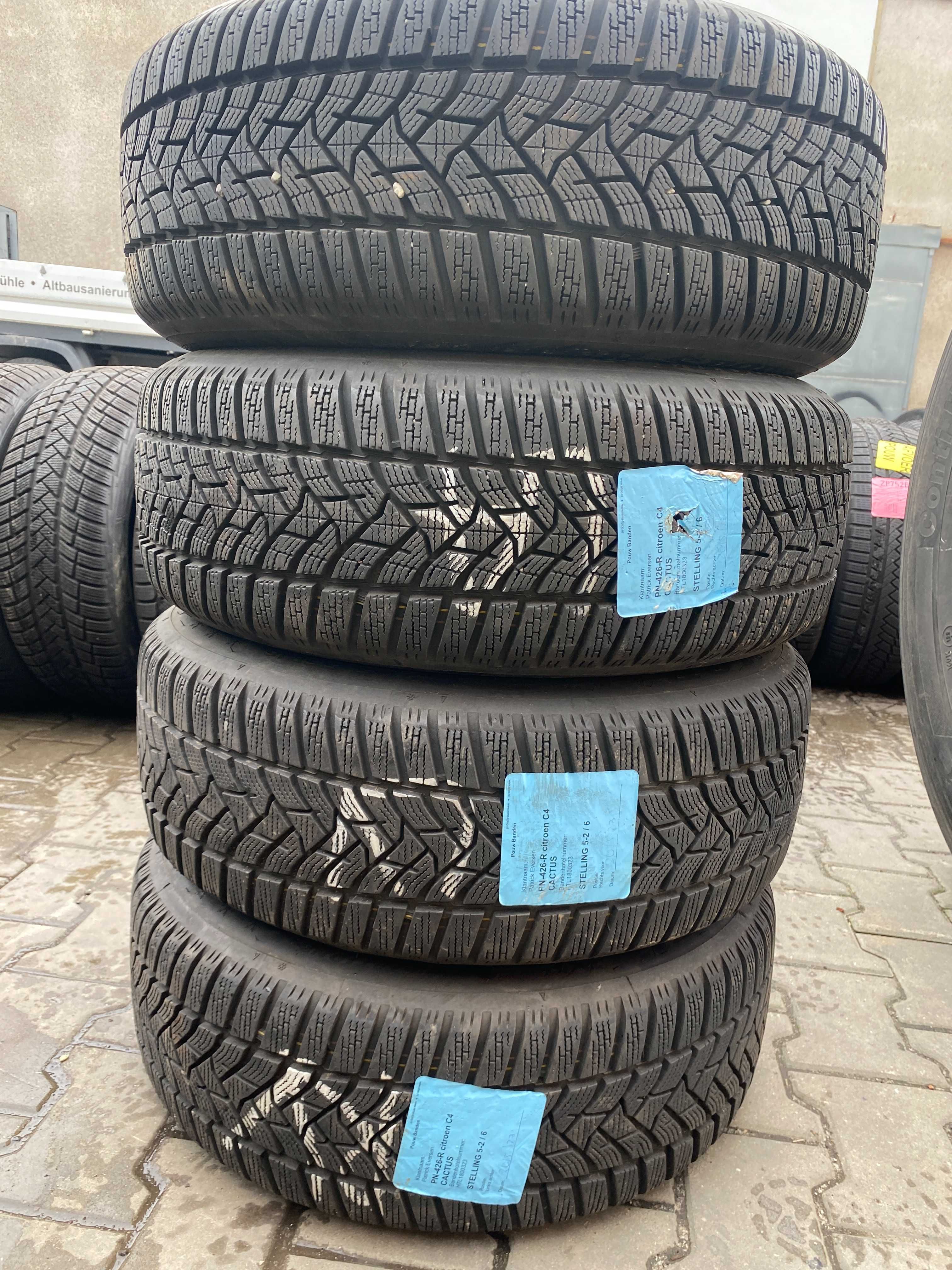 Koła 205/55r16 Dunlop Winter Sport 5 dot 2718