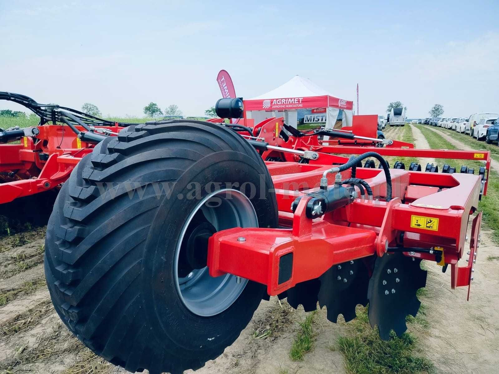 Brona talerzowa CIĘŻKA AGRIMET MULTICAT HD 5m ciągana talerz 6mm!