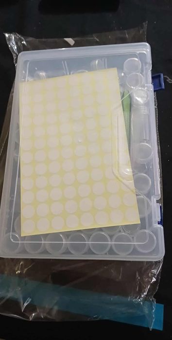 Caixa Organizadora com Tubos  Diamond Painting 5€ Cada
Acresce