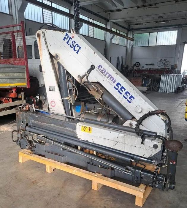 HDS Pesci SE 65 Palfinger Hiab Fassi Iveco Daily Nissan Mercedes Master Rebault