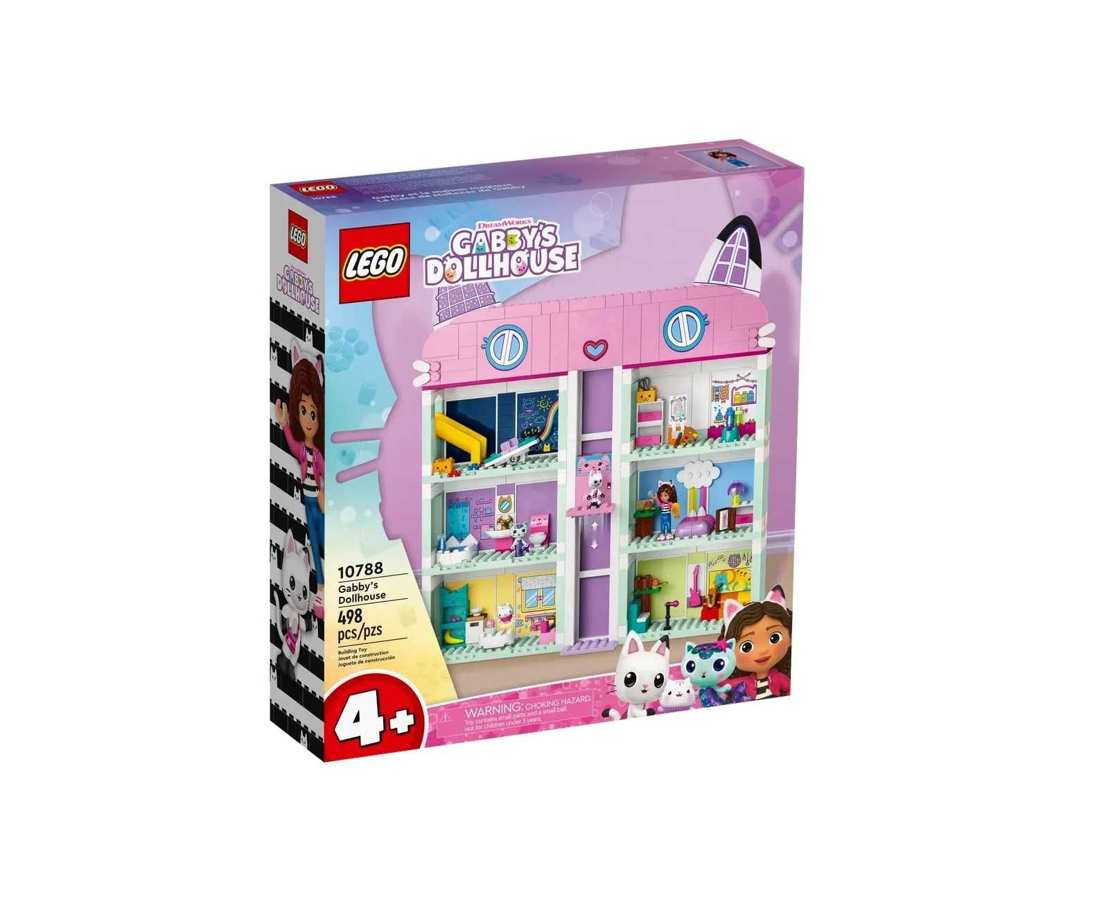 Nowość! Zestaw dla dzieci LEGO Koci domek Gabi Bajka Gabby's Dollhouse
