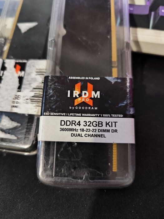 ОЗП GoodRAM DDR4 32Gb (2x16) 3600Mhz IRDM Pro