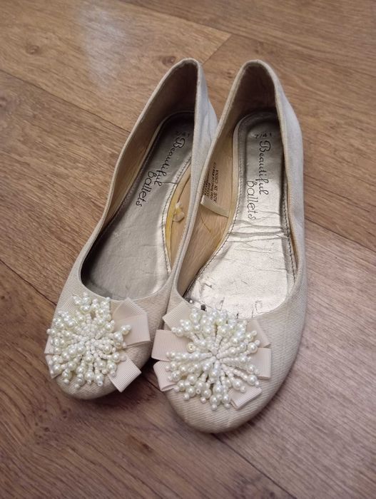 Балетки. Туфли. Длина по стельке 26 сантиметров. 40 размер.