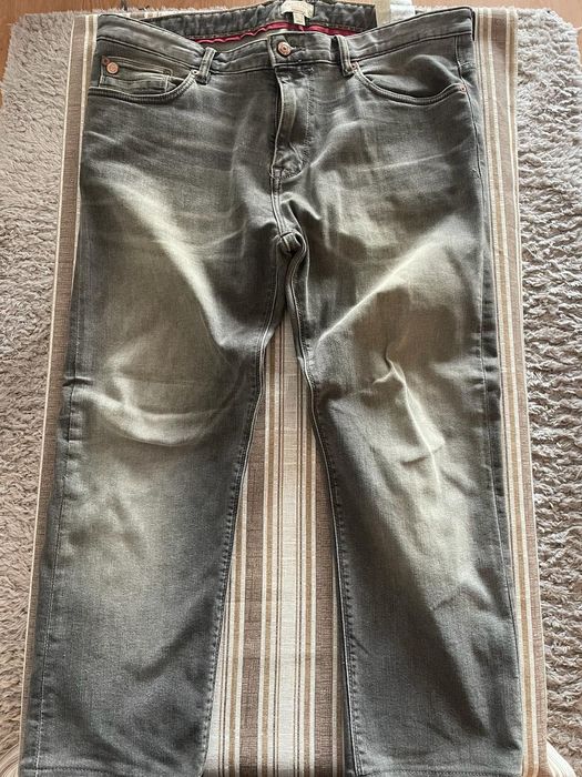 Calças ganga cinza