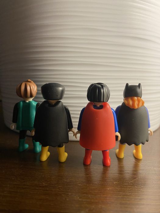 Kinder Dc Comics Playmobile Superman Batgirl Green Lantern Black Adam