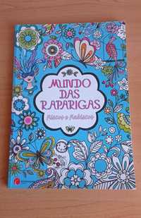 Livro de desenho O mundo das raparigas