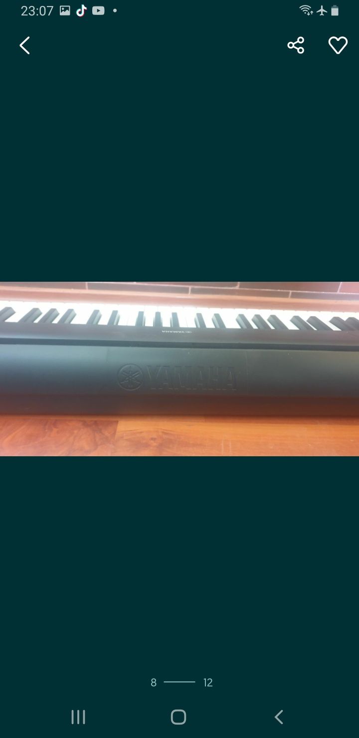-33% Yamaha pianino cyfrowe bdb 61 kla keyboard  dynamiczna   USB