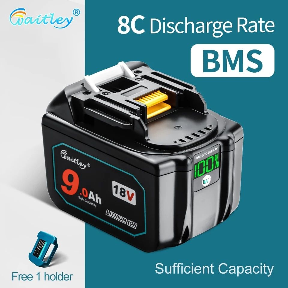 Аккумулятор Waitley Makita 9.0Ah